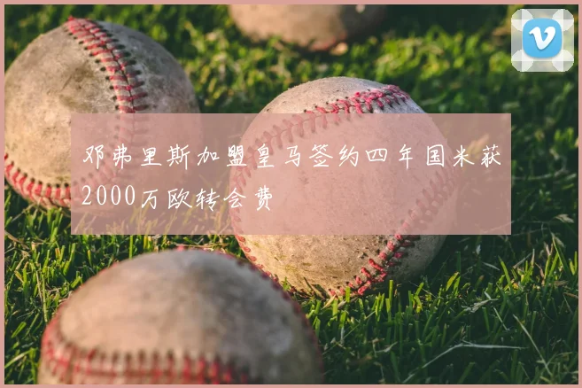 邓弗里斯加盟皇马签约四年国米获2000万欧转会费