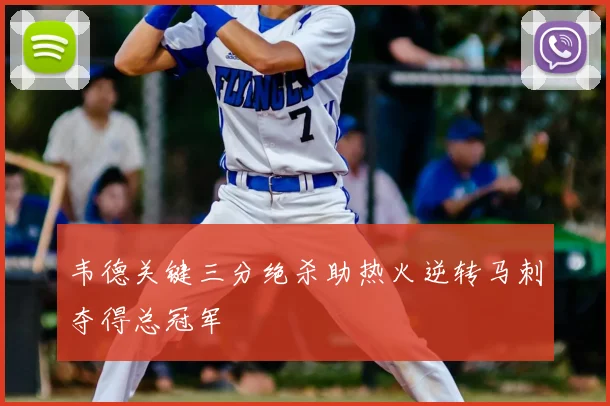 韦德关键三分绝杀助热火逆转马刺夺得总冠军