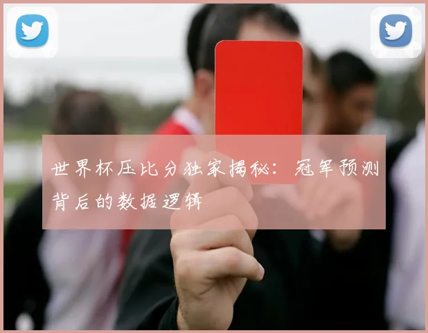 世界杯压比分独家揭秘:冠军预测背后的数据逻辑